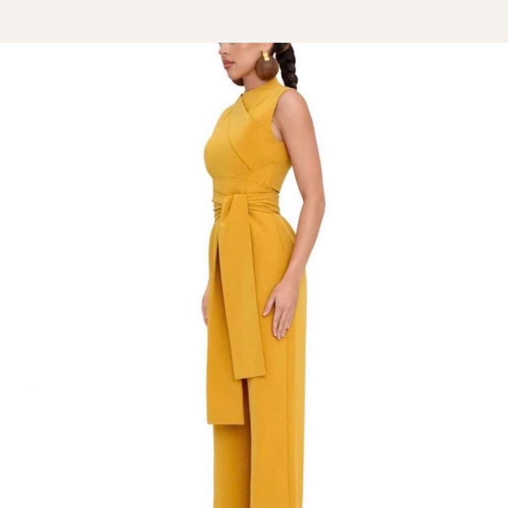 Elegant Yellow Jumpsuit by Andrea Iyamah-Brand New